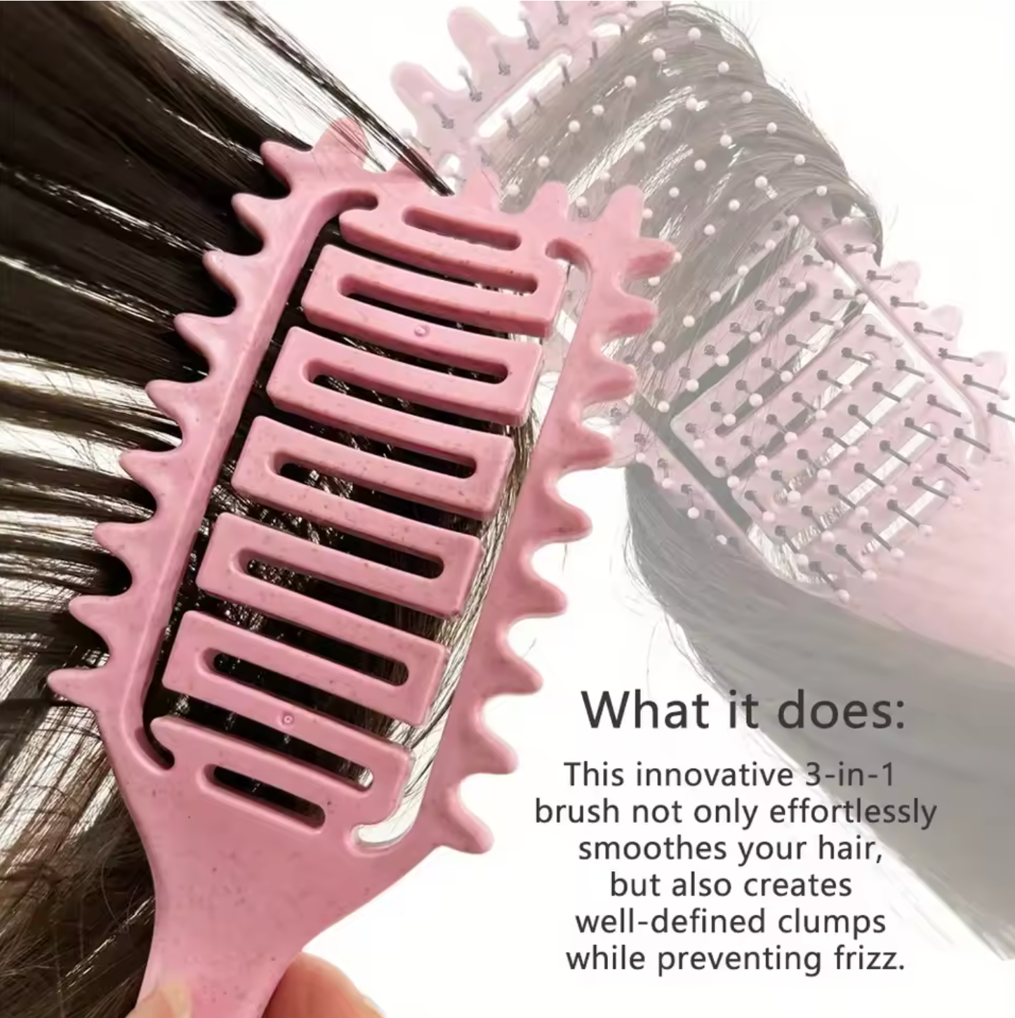 Curl Defining Brush for Curly Hair – Enhance, Detangle & Style with Ease