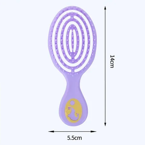 Mini Detangling Hairbrush – Compact, Lightweight & Travel-Friendly